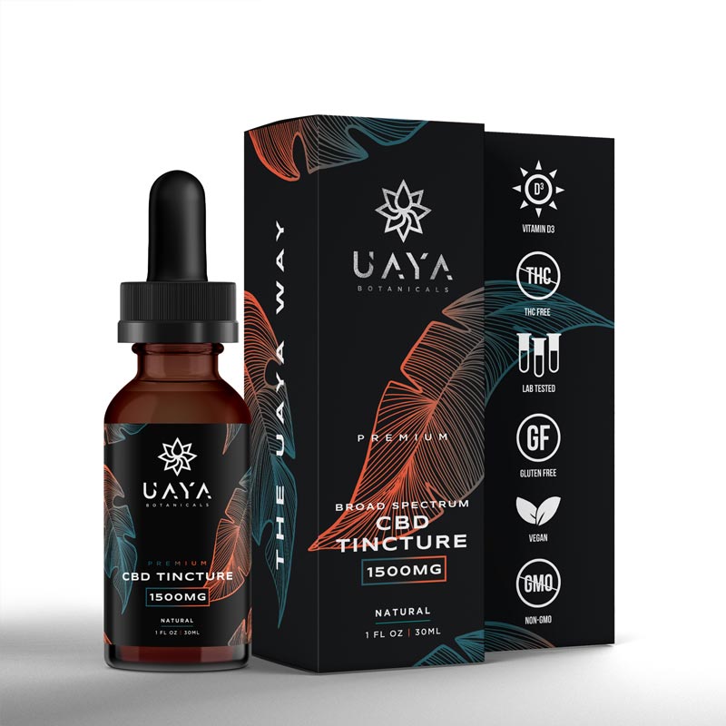 UAYA-BROAD CBD Tincture