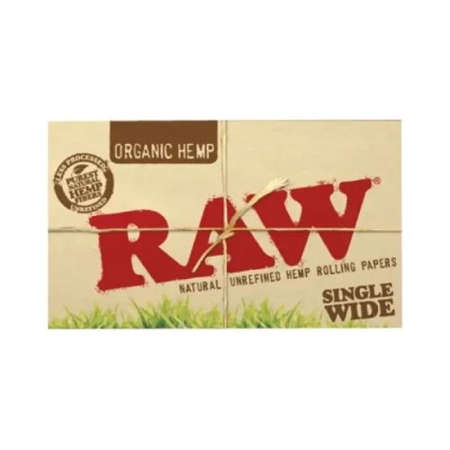 RAW Organic Hemp Single Wide Double Window 1