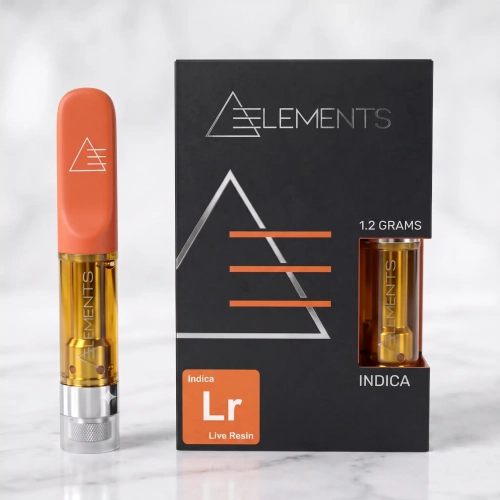 Elements Live Resin Cartridges (1200mg)