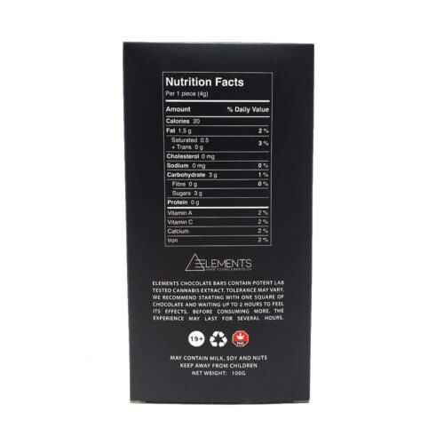 Elements THC Milk Chocolate (600mg) - Image 3