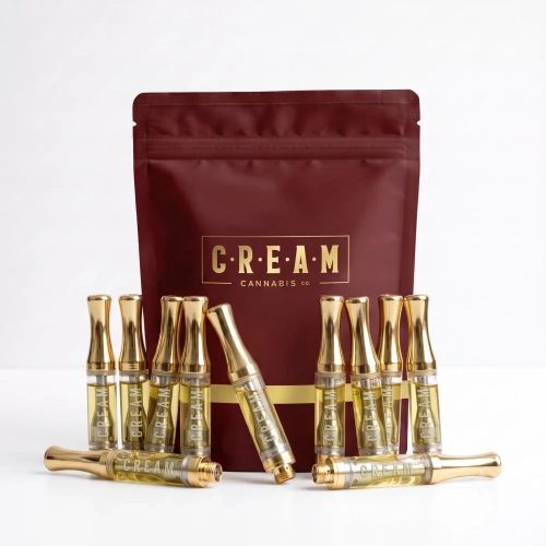 10 X C.R.E.A.M. 500mg Live Resin Carts