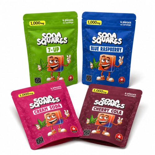 Soda Squares (1000mg)