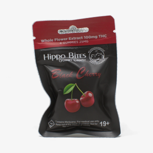 Hippo Bites Black Cherry